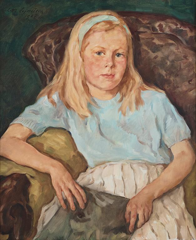 Lotte Laserstein, Portrait of Christina Nordström.