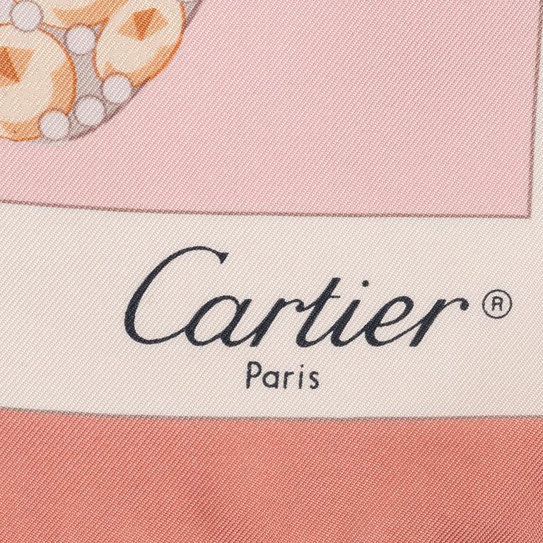 Cartier, scarf.