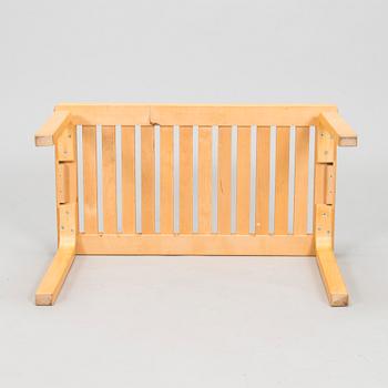 Alvar Aalto, A late 20th century '153B' bench for Artek.