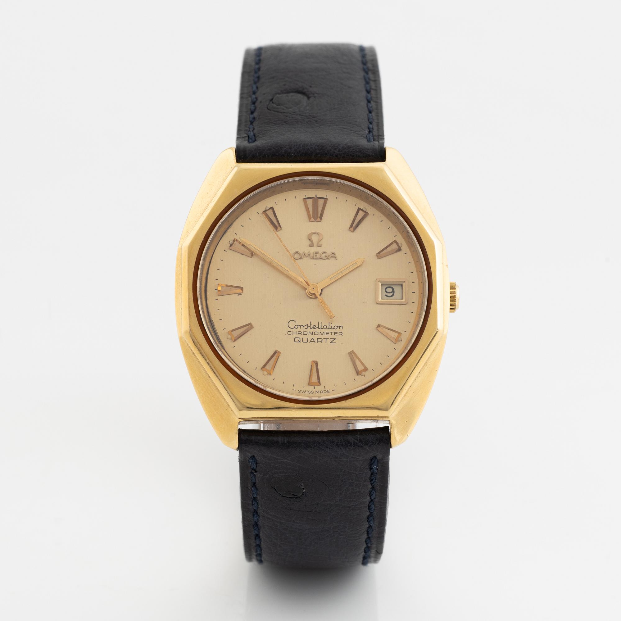 Omega, Constellation, Chronometer, wristwatch, 35 mm.