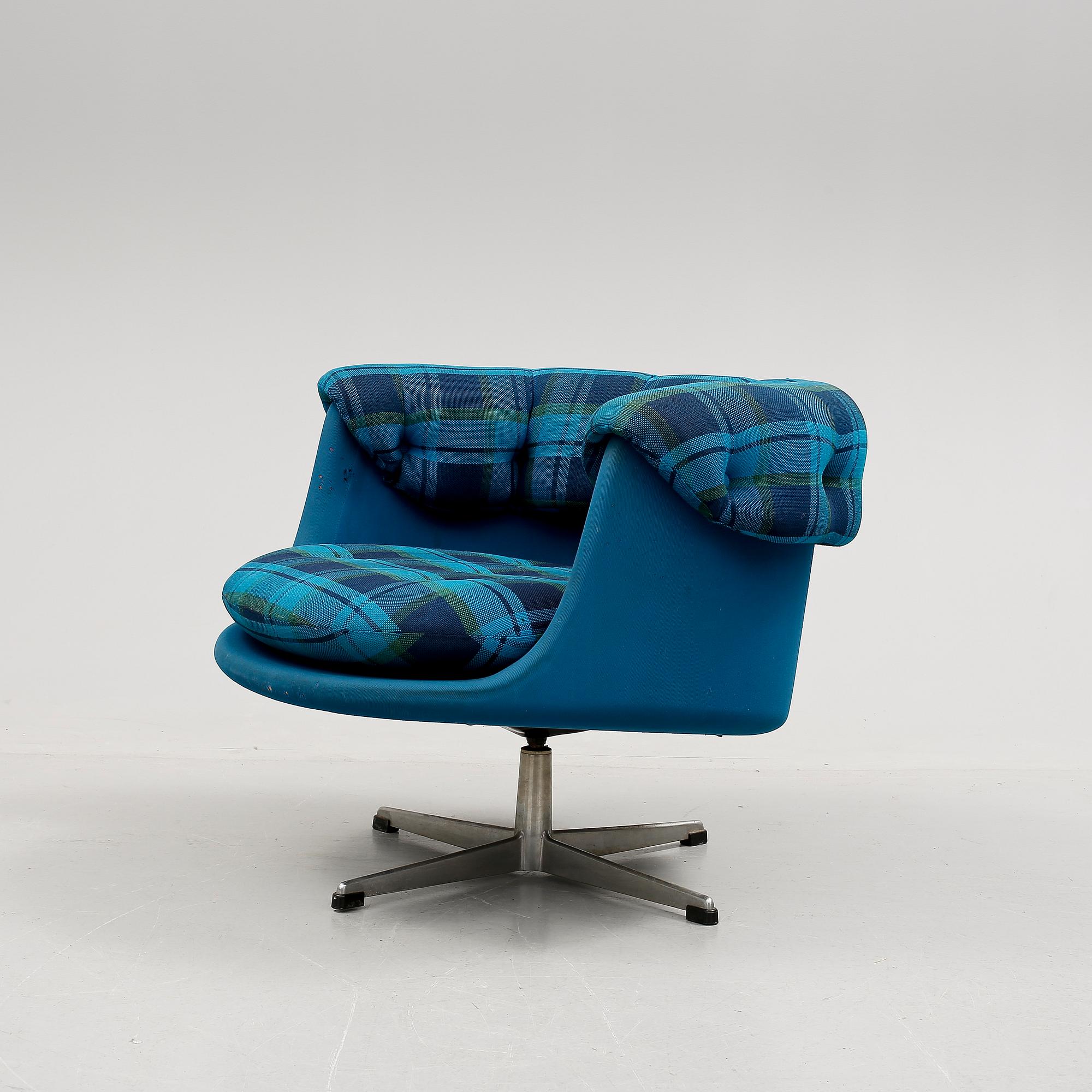 FÅTÖLJ, 1900-talets andra hälft.