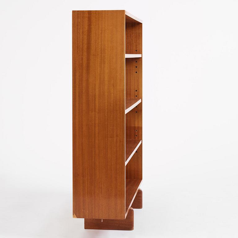 Josef Frank, a mahogany bookcase, Firma Svenskt Tenn, mid-20th century.