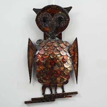 HENRIK HORST, skulptur, plåt, sign.