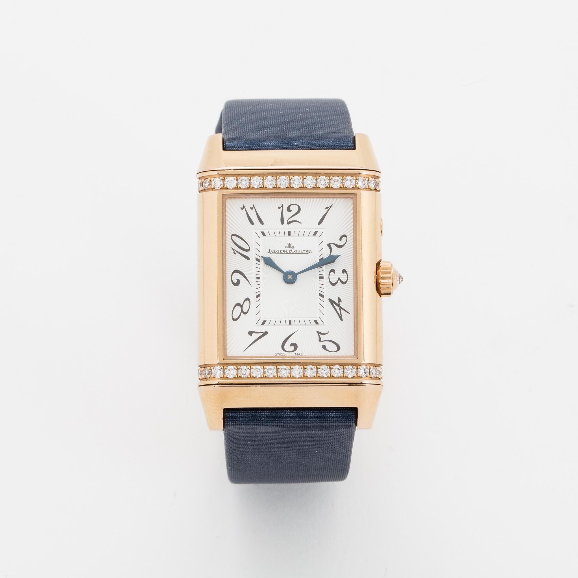 Jaeger le Coultre, Reverso Duetto, wristwatch, 25 x 40 mm.