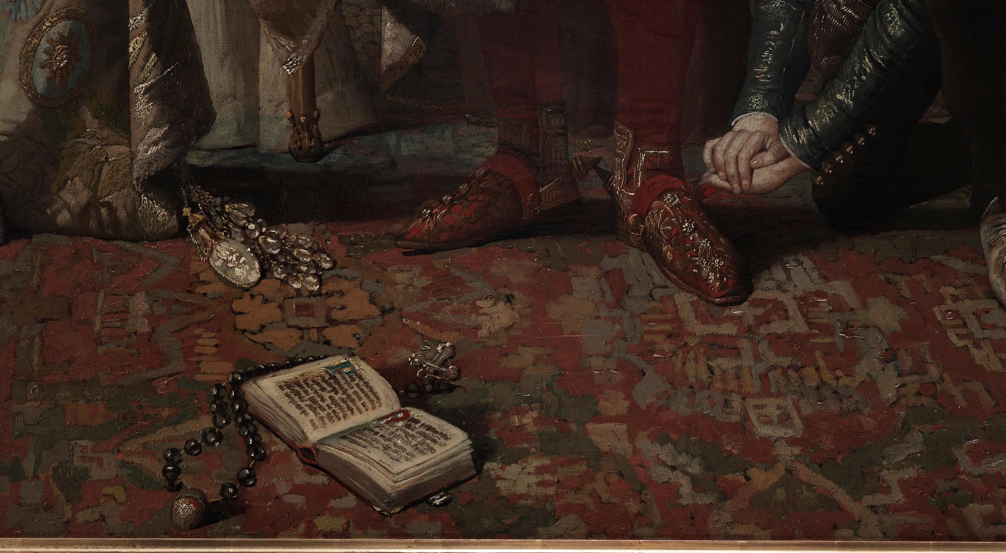 Vaclav Brozik, Ottokars avsked.
