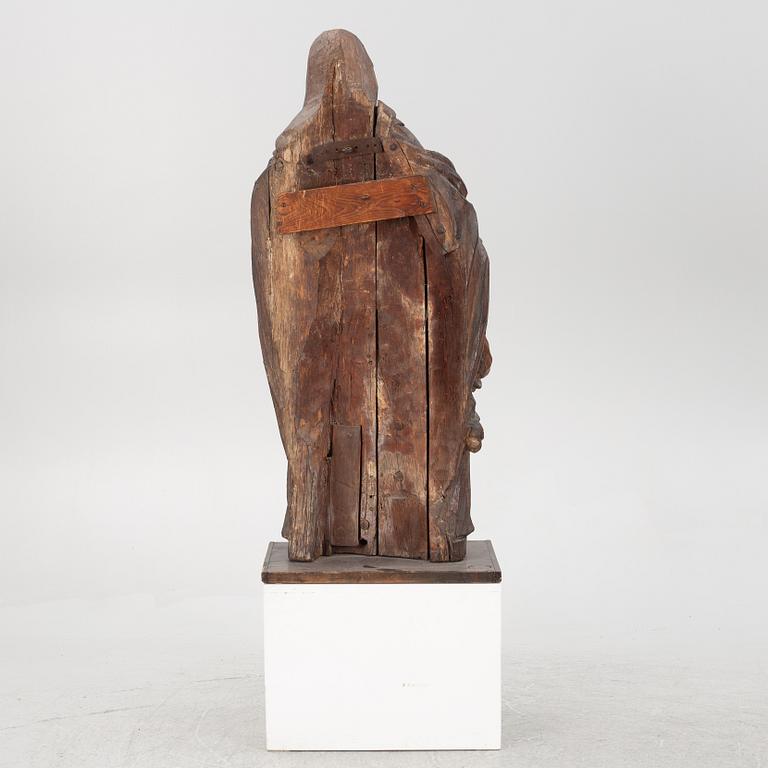 Träskulptur, 1600/1700-tal. Barock.