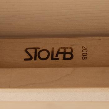 Marit Stigsdotter, matbord samt stolar 6 st "Allegro" för Stolab daterat 2008.