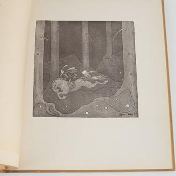 "John Bauer: trettio bilder i mezzotypi till ett urval sagor i bland Tomtar och troll åren 1907-1915", Stockholm 1918.