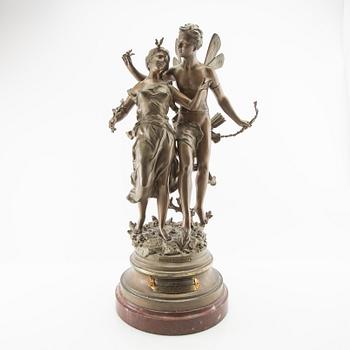 Ernest Rancoulet, efter skulptur "La fleur et le papillon".