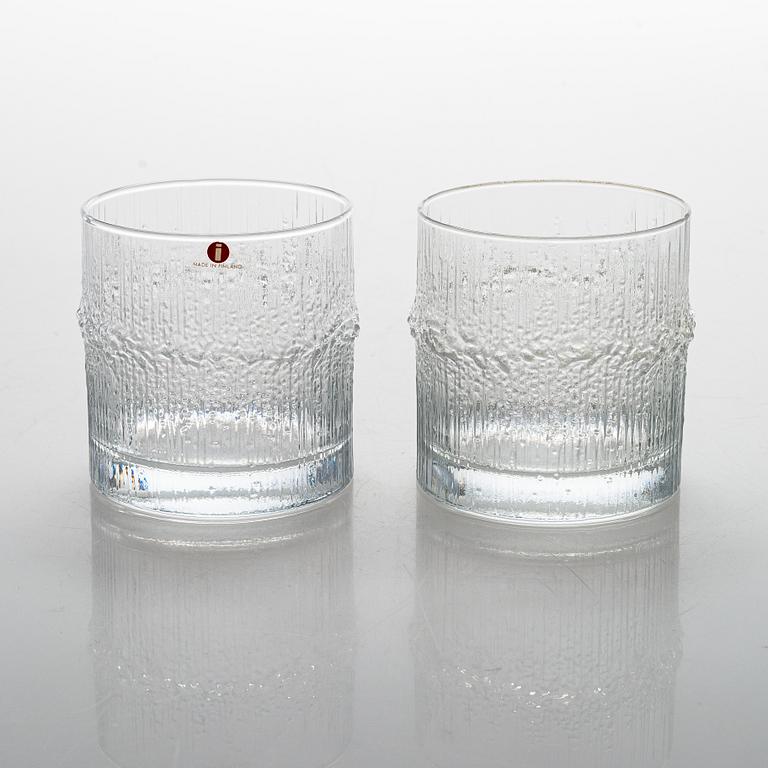 Tapio Wirkkala, a 24-piece set of "Niva" glassware, Iittala. In production 1972-1992.