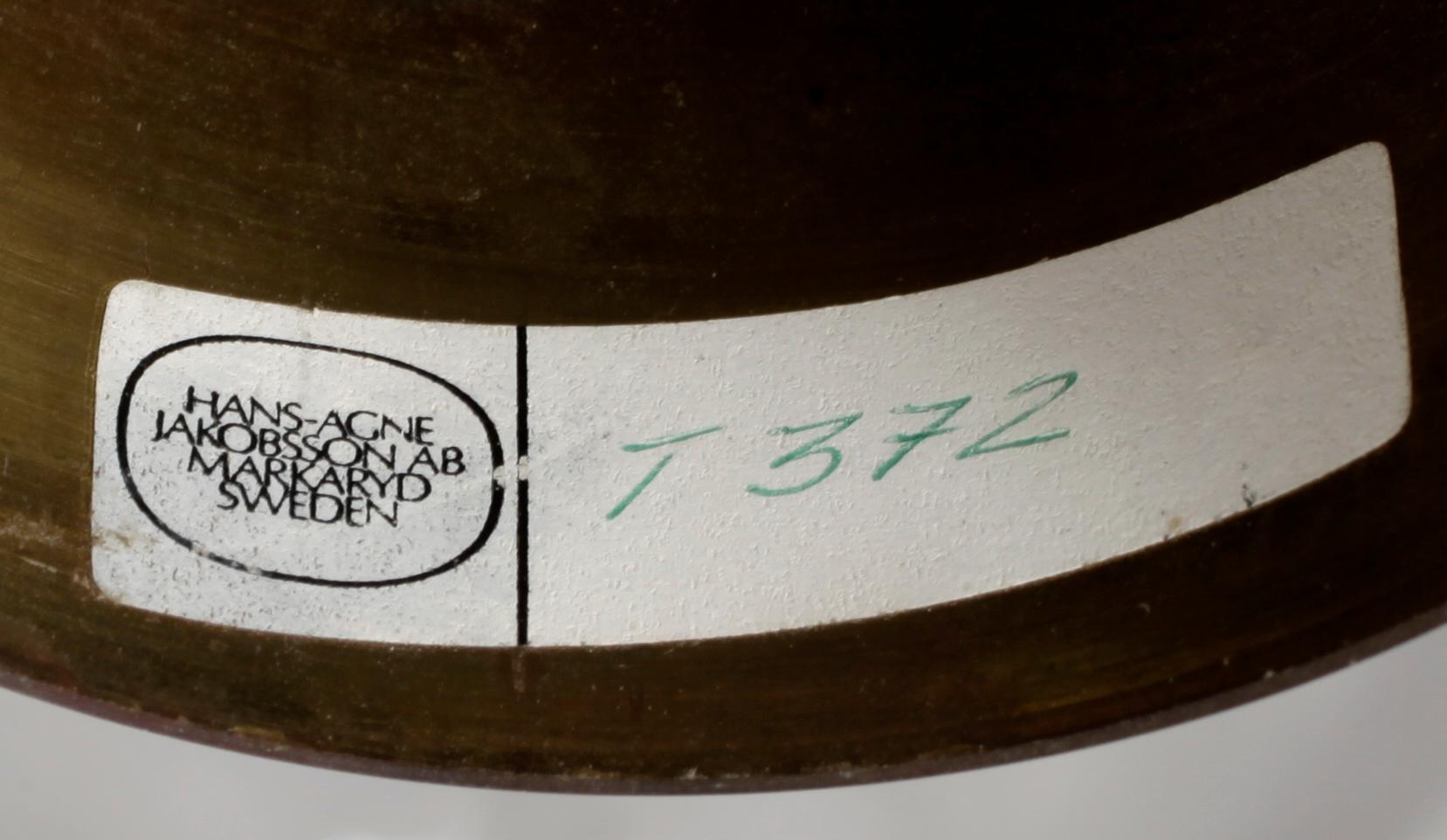 TAKLAMPA, Hans Agne Jakobsson, Markaryd. Höjd ca 44 cm.