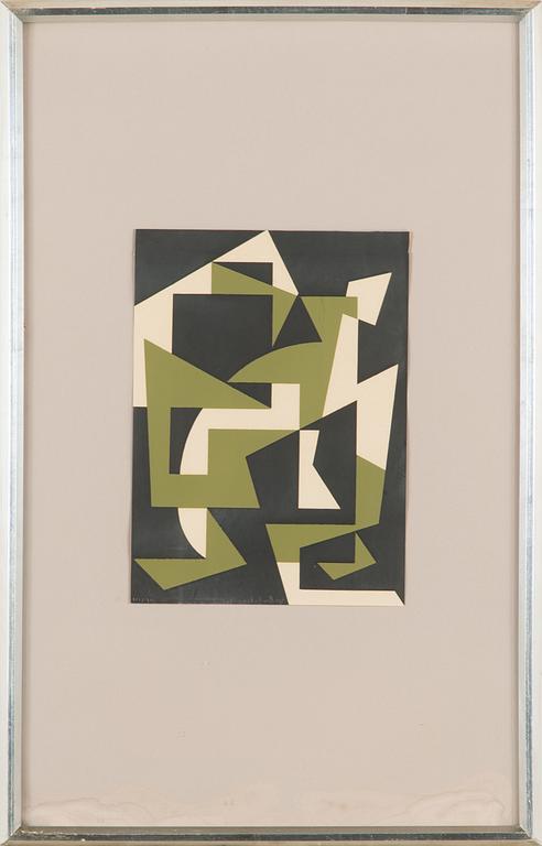 Lars-Gunnar Nordström, silkscreen, signed and numbered 10/10.