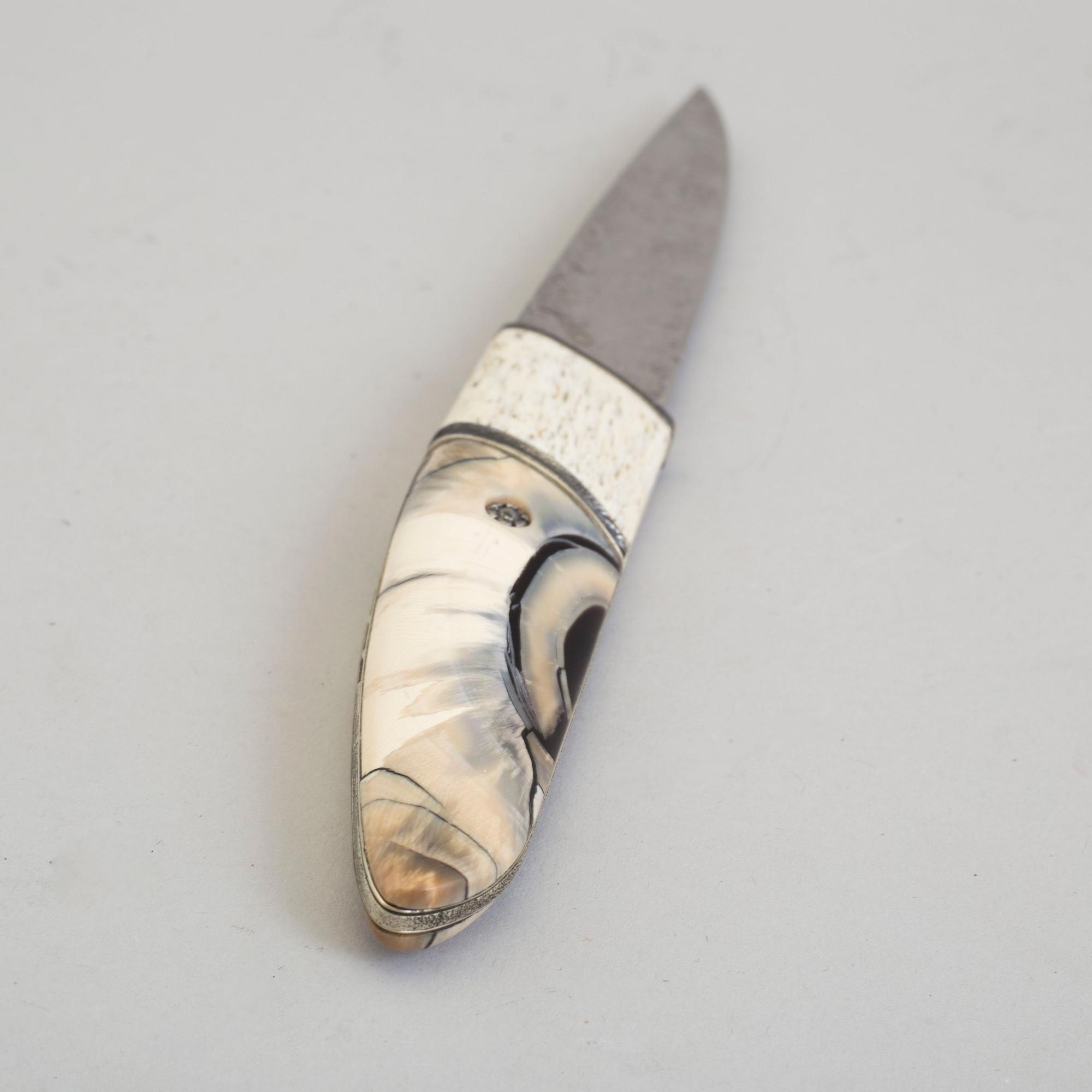 ANDRZEJ RYBAK, kniv, "Gentlemans Knife", samtida.
