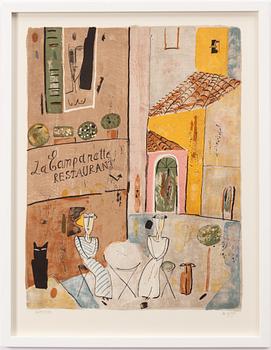 Madeleine Pyk, "Restaurant La Campanette".