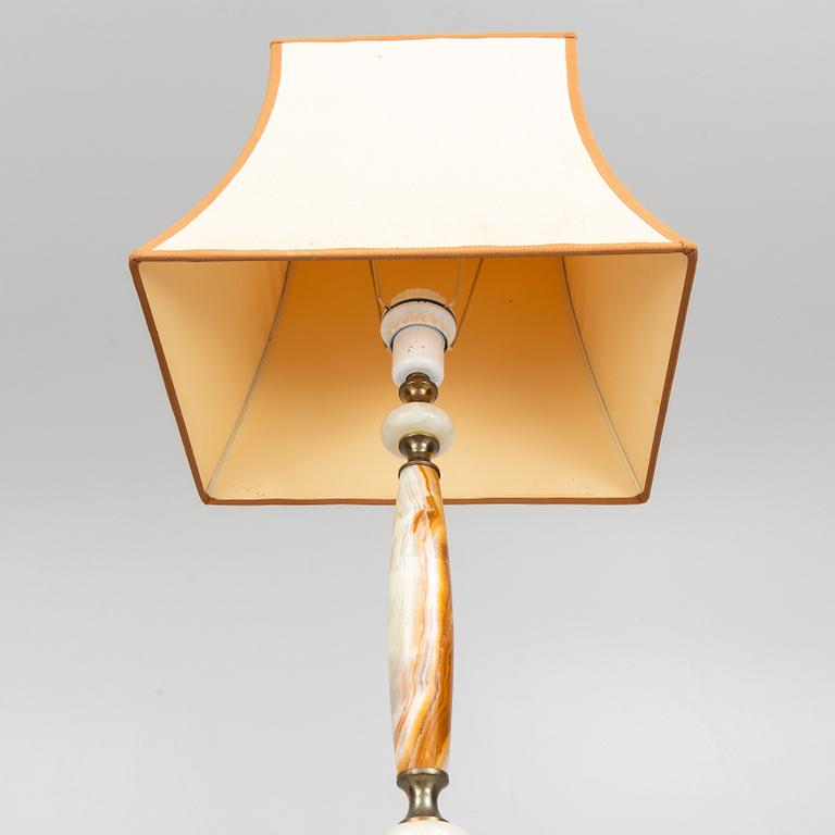 Floor lamps, a pair, second half of the 20th century.