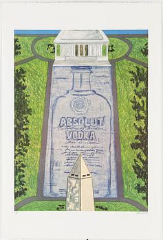 ABSOLUT STATEHOOD, 1992 - 1993. Mapp med 51 st litografier, signerade och numrerade 25/400.