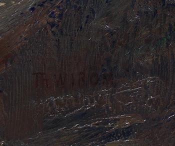 THEODOR WIBOM, olja på duk, sign.