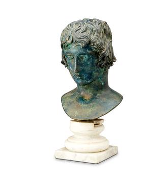 593. An Italian 19th Century bronze sculpture.