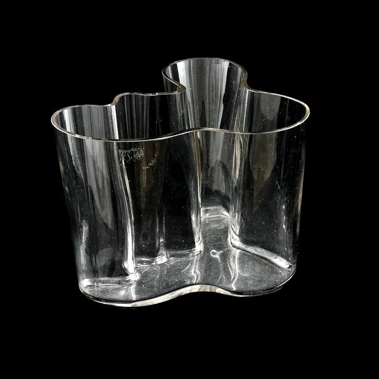 VAS, glas, "Savoy" Alvar Aalto, Finland, signerad, 1900-tal.