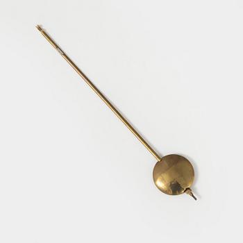An Empire style wall clock, mid 20th century.
