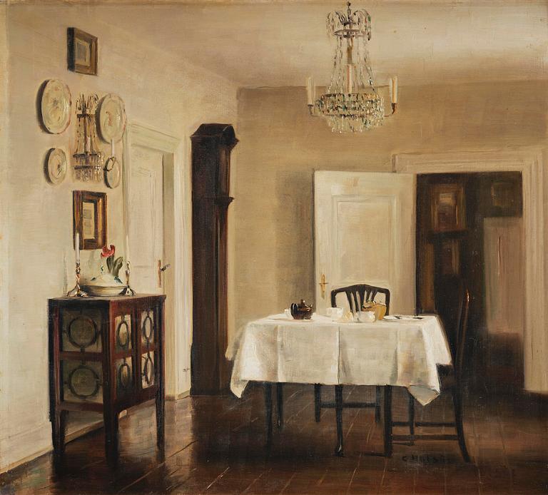 Carl Holsoe, "Interiör".