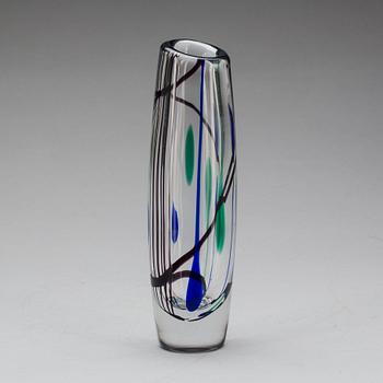 VAS, glas "Abstracta", Vicke Lindstrand, Kosta.