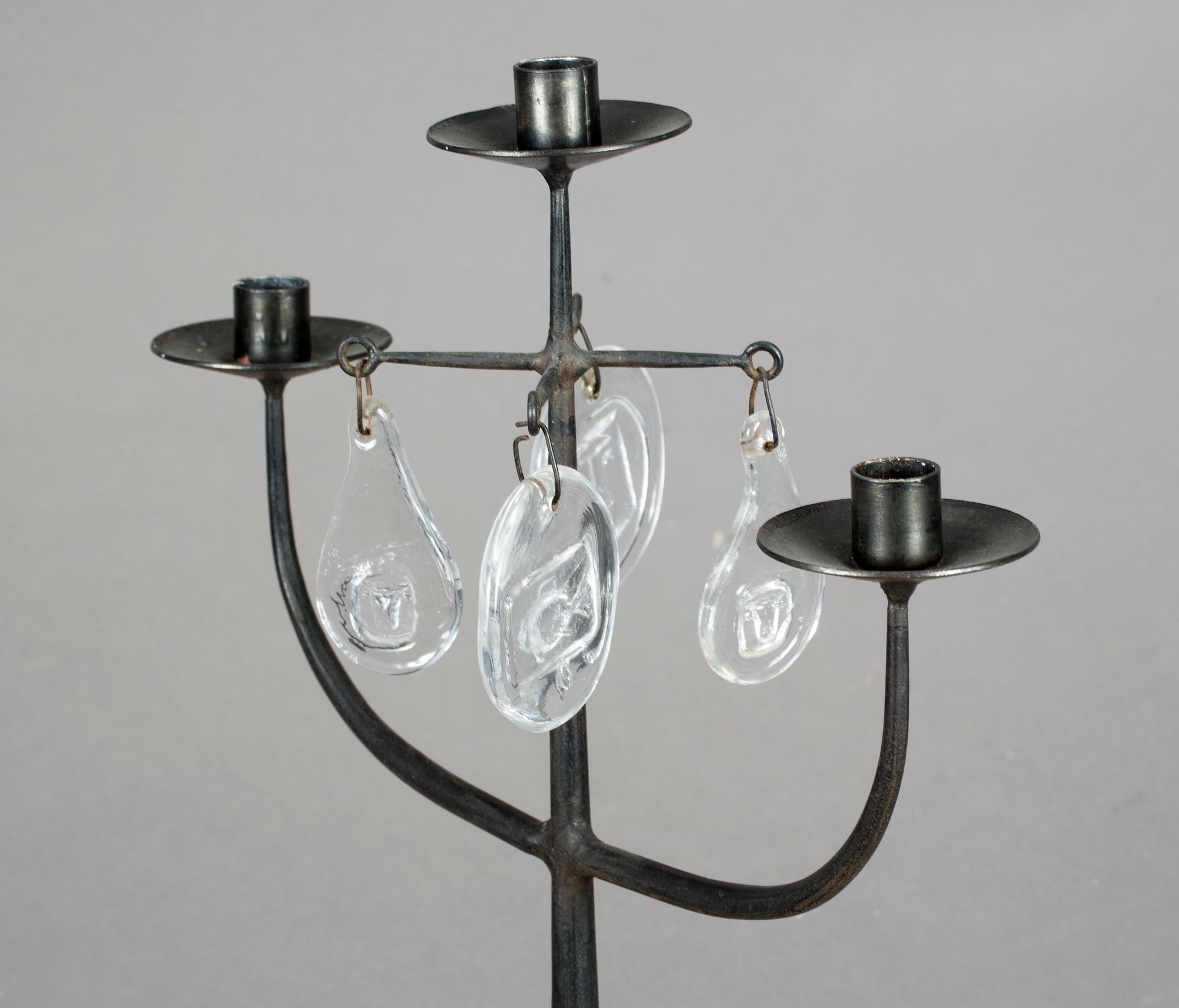 KANDELABER, Erik Höglund. 1960-tal.