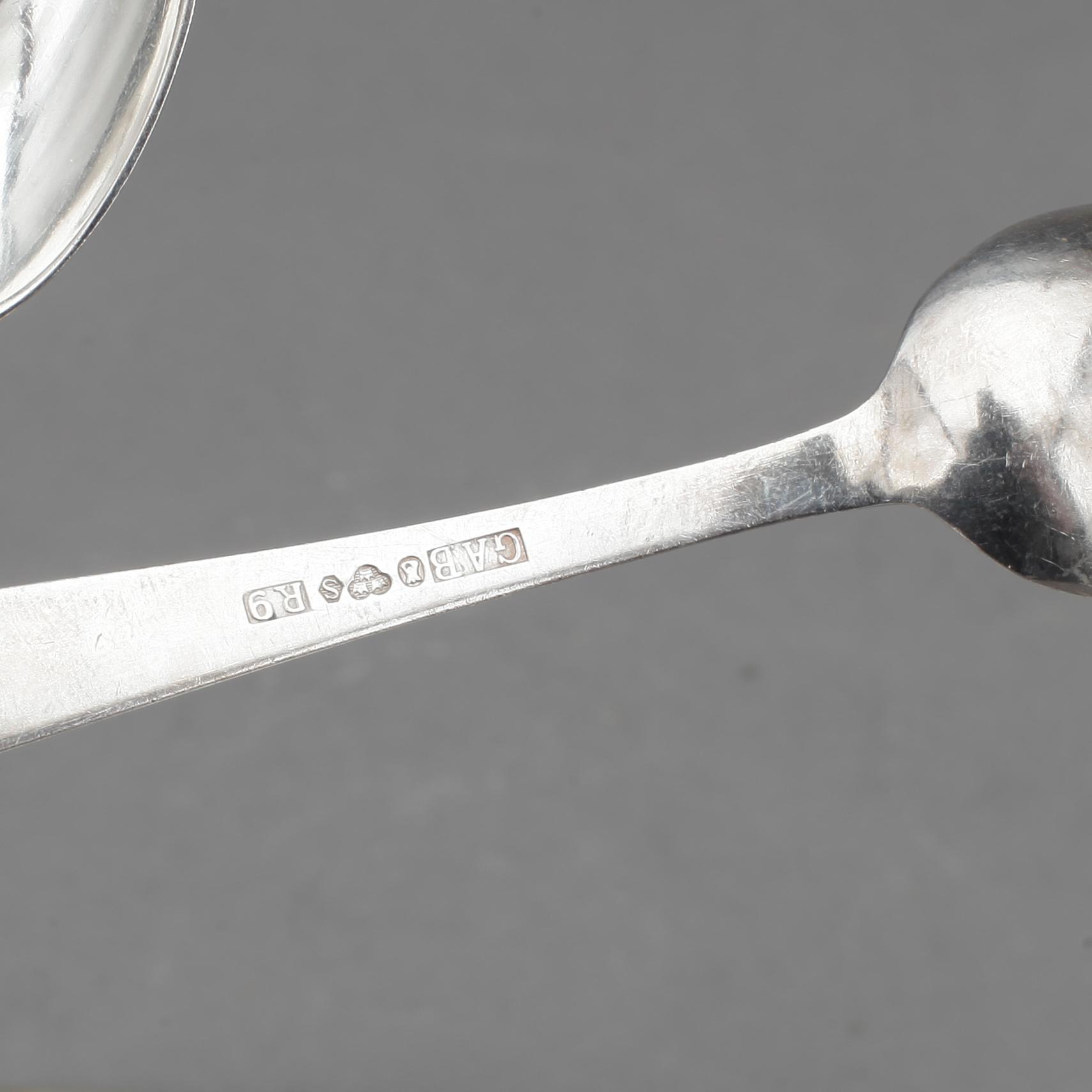 SERVISDELAR, 14 delar, silver, "Rosenholm", GAB, Stockholm 1933 - 1997. 284 gram.