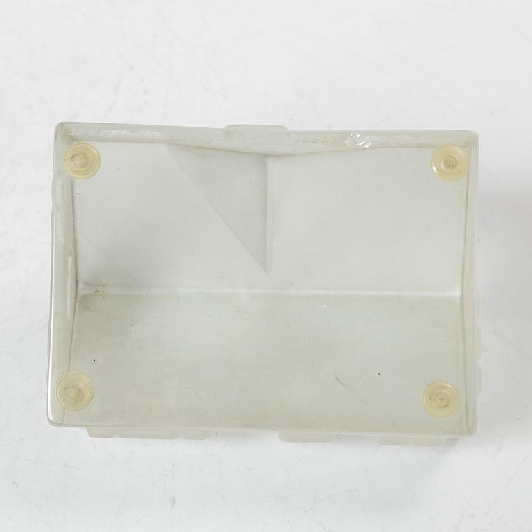 Jorma Vennola, Glasskulpturer, 11 delar, "Iittalabyn", 1990-tal.