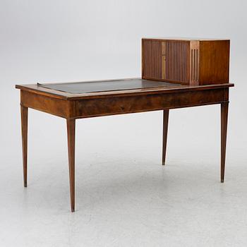 Desk with a superstructure, late Gustavian, circa 1800.