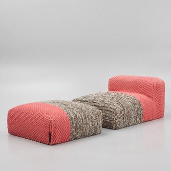 Patricia Urquiola, a 'Mangas' lounge chair with ottoman, GAN.