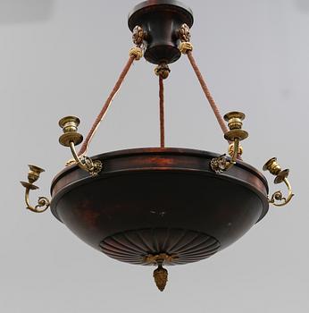 AMPEL, 1900-talets första hälft.Höjd 60 cm.