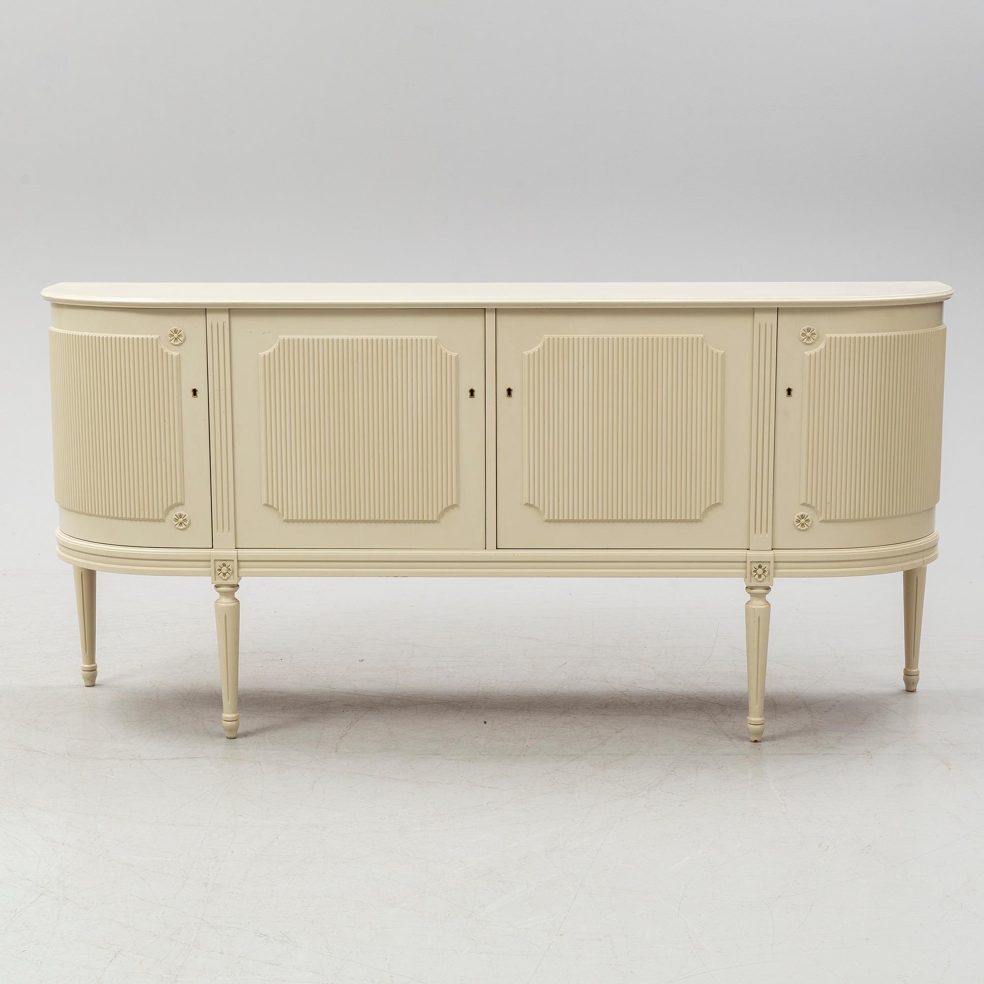 Sideboard, gustaviansk stil, City möbler AB, Tibro, 1900-talets mitt/andra hälft.