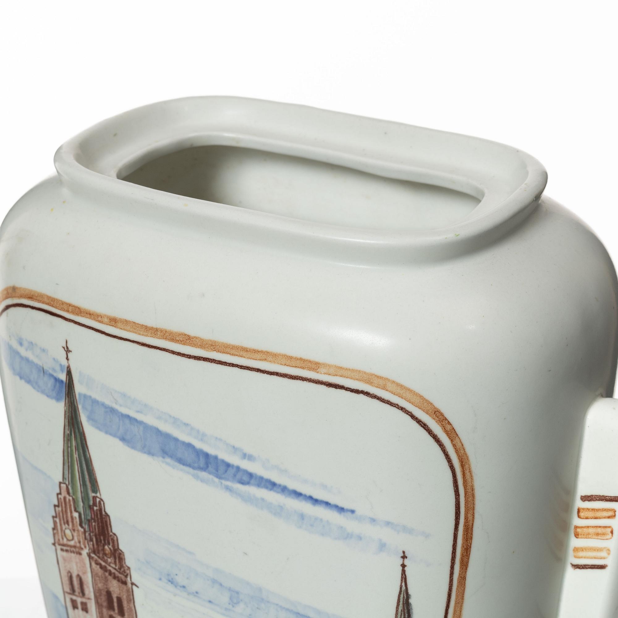 Oskar Dahl, Lock urn, Rörstrand, Malmö, 1948.