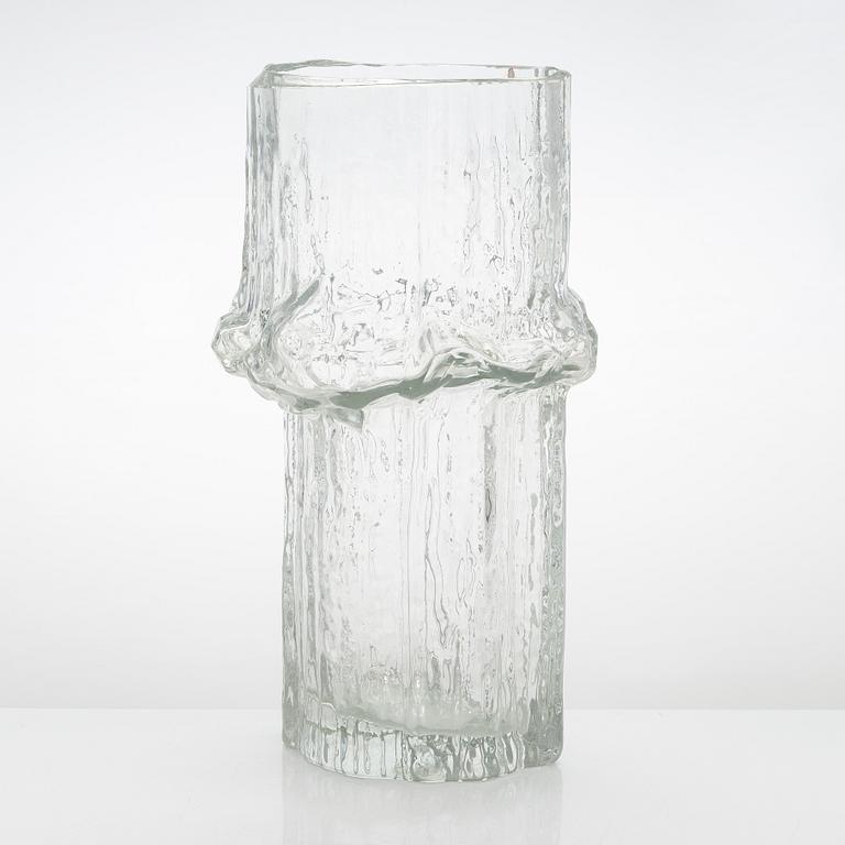 Tapio Wirkkala, an 'Alpina' glass vase, signed Tapio Wirkkala 3546. Iittala, 1967-74.