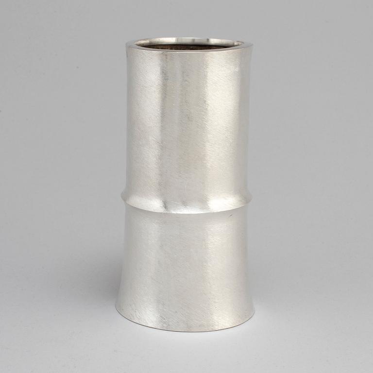 REY URBAN, a sterling silver vase, Stockholm 1977.