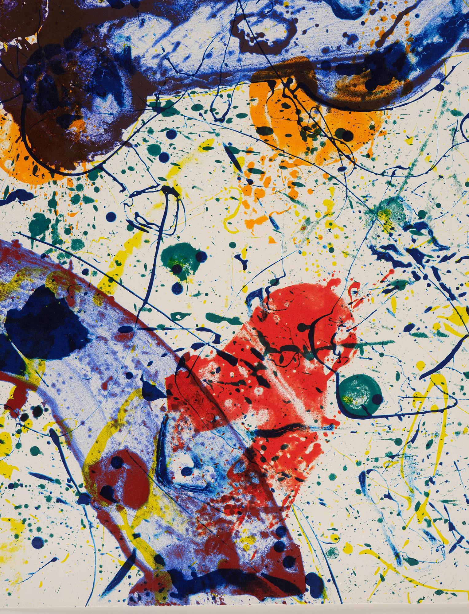 Sam Francis, "King Corpse".