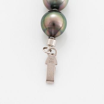 Collier odlade Tahiti-pärlor.