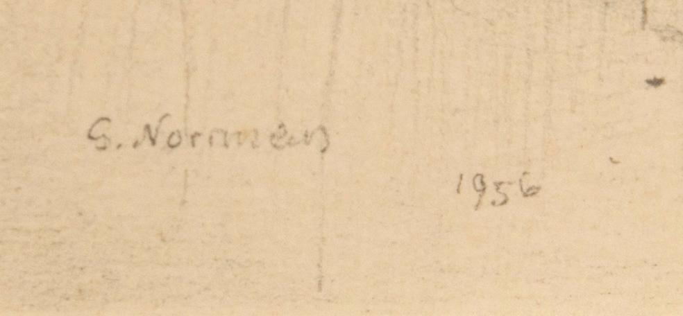 Gunnar Norrman, Växtlighet.