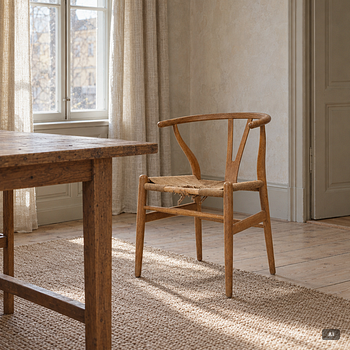 Hans J. Wegner, Chair, model “CH24”, Carl Hansen & Søn, Denmark.