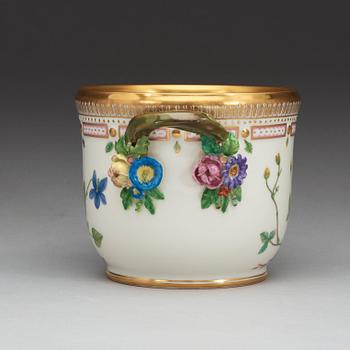 A Royal Copenhagen 'Flora Danica' wine cooler, Denmark, 20th Century.