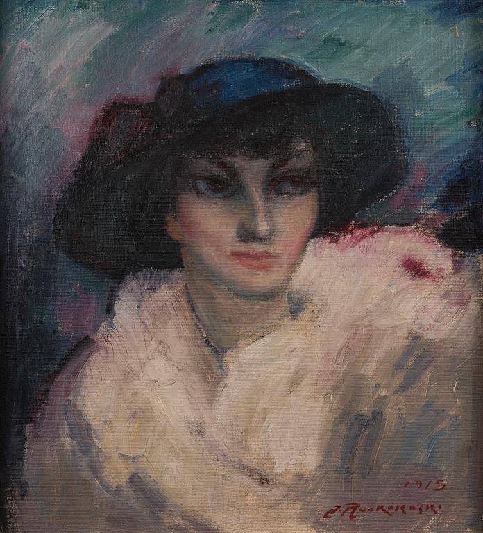 JALMARI RUOKOKOSKI, "THE WOMAN WITH HAT".