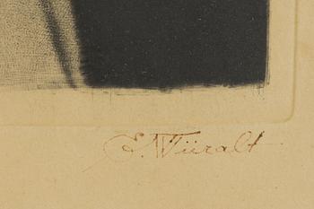 Eduard Wiiralt, "Noor araablane" (Young arabian).