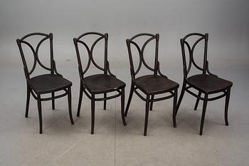 STOLAR, 4 st. Thonet, 1900-tal.