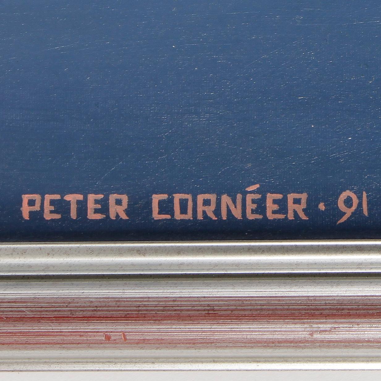 PETER CORNÉER, olja på duk. Signerad och daterad -91.