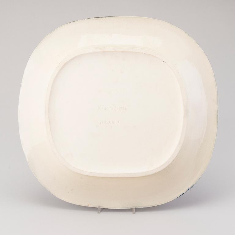 BIRGER KAIPIAINEN, fat, stengods, signerad Kaipiainen Arabia.