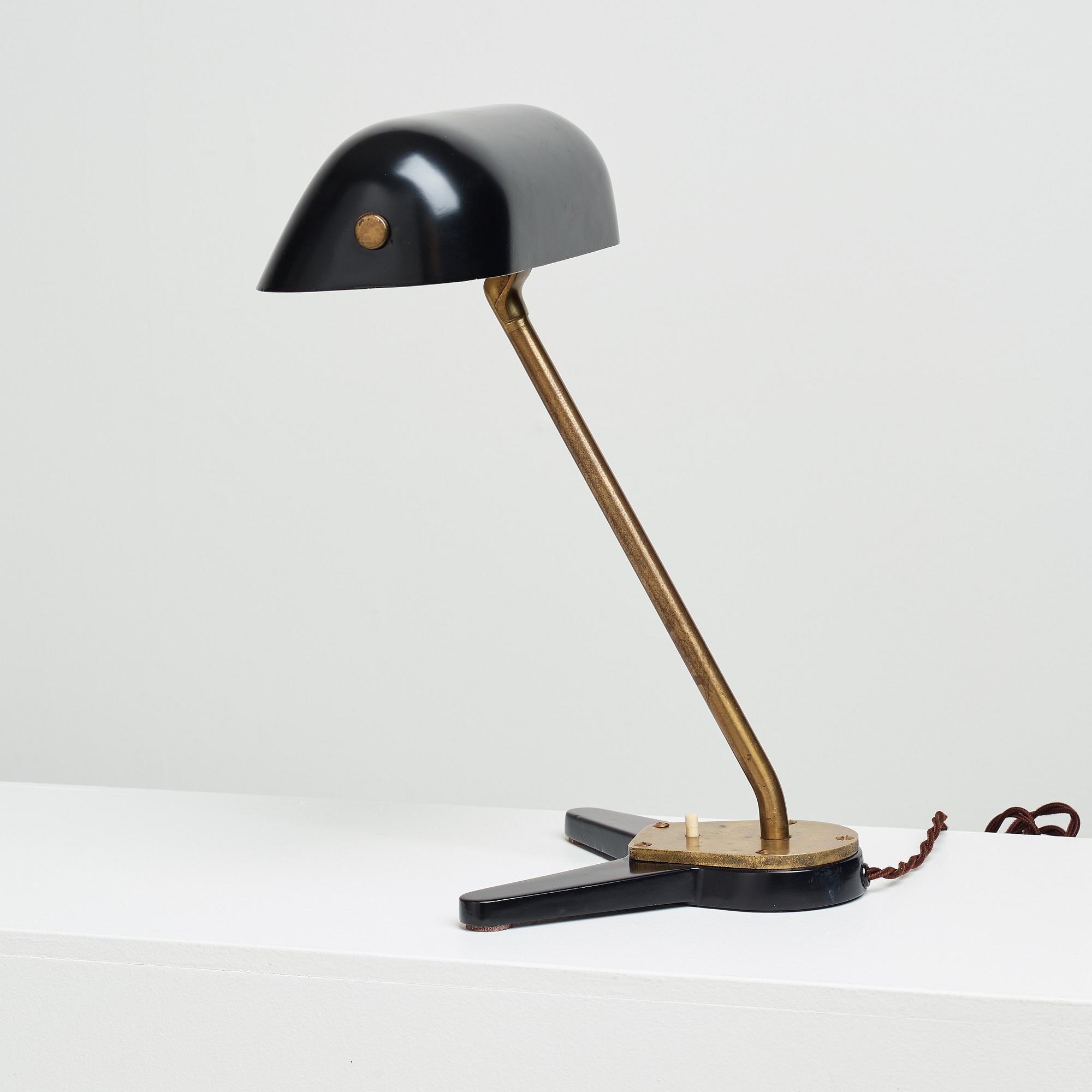 HANS J WEGNER, a desk lamp for Aarhus City Hall, Denmark 1941.