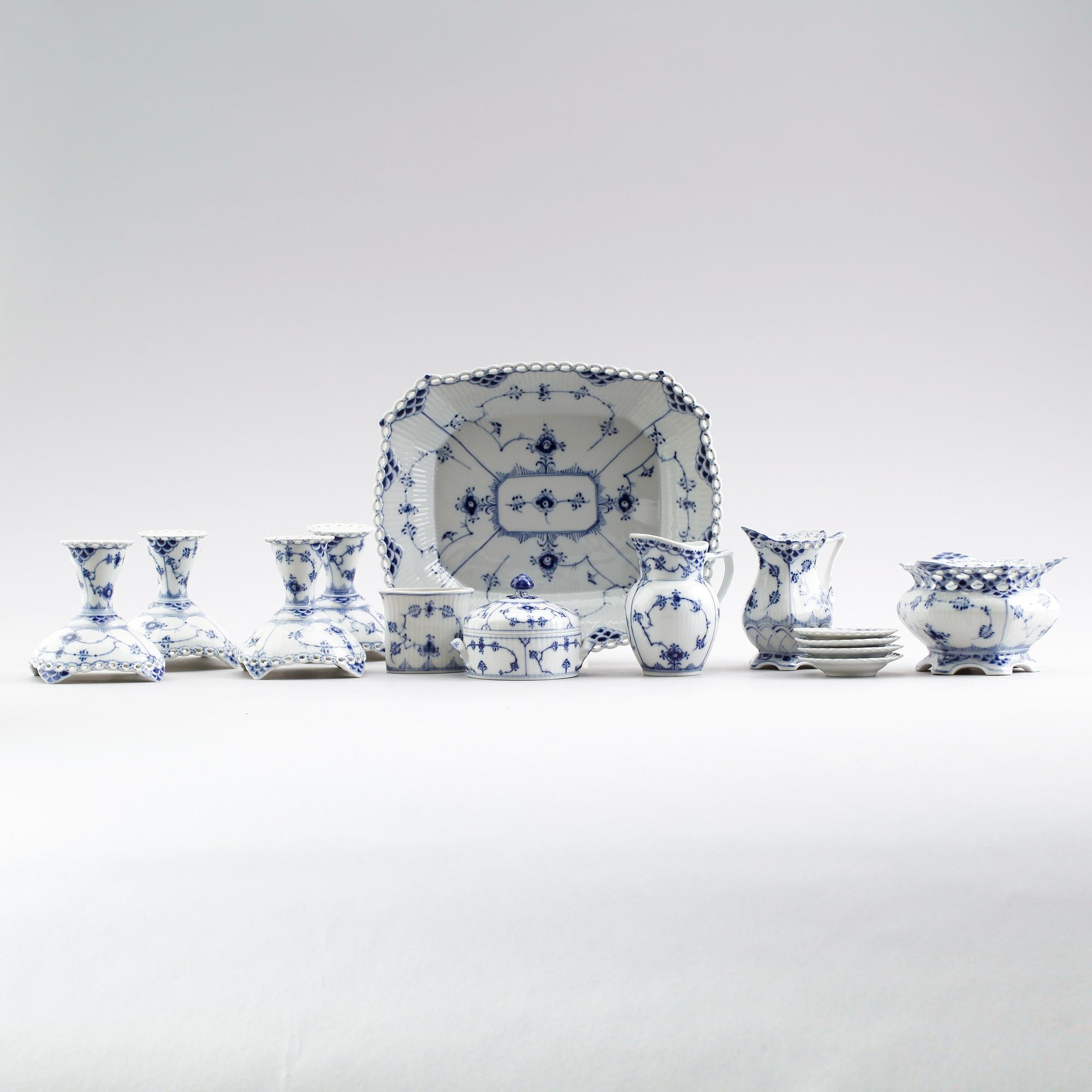 SERVISPORSLIN, 14 delar, Royal Copenhagen.