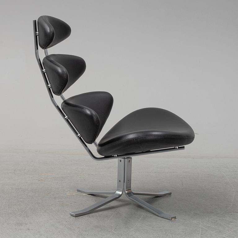 POUL VOLTHER, fåtölj, "Corona EJ 5", Erik Jørgensen, Danmark, 2000-tal.