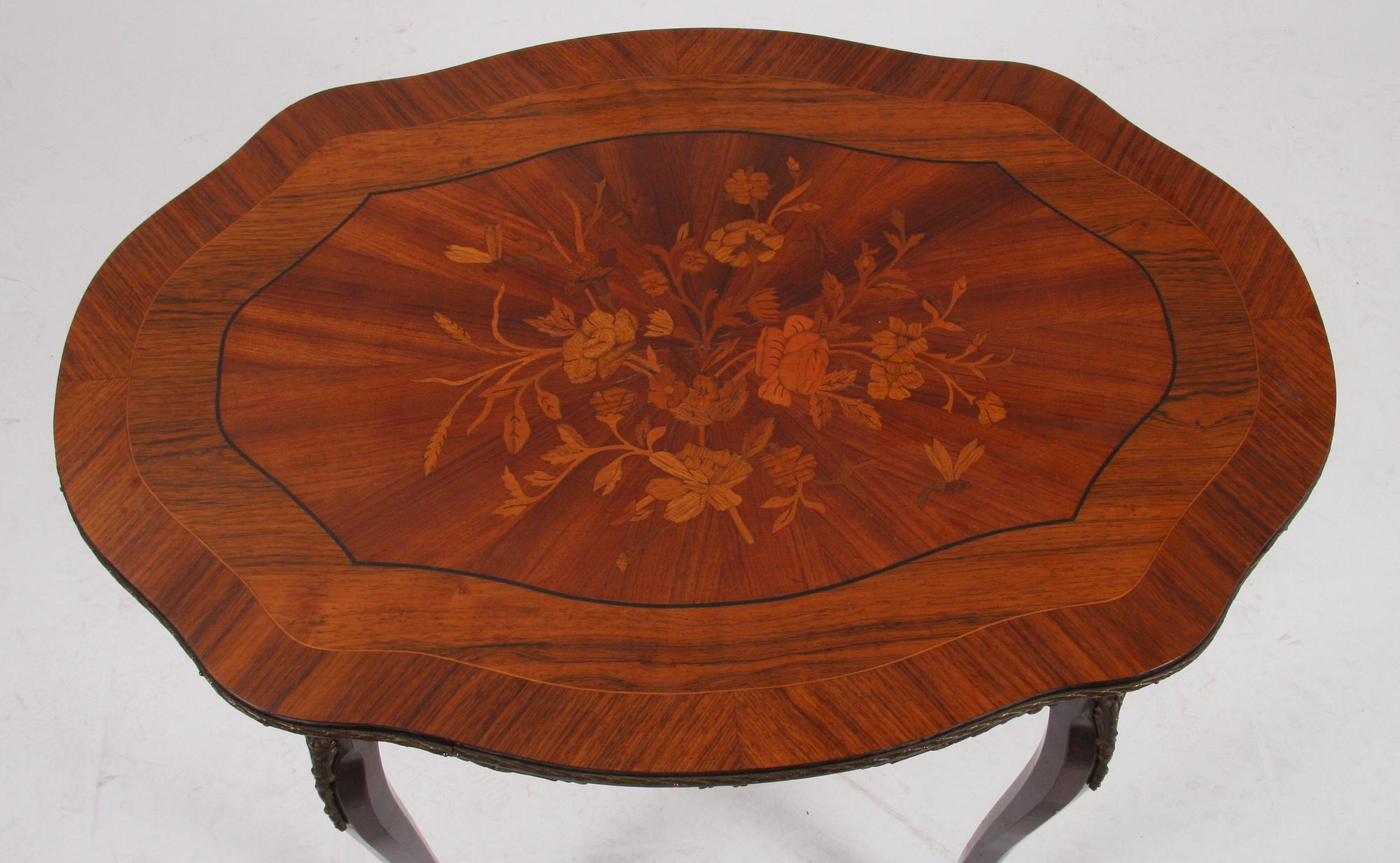 LAMPBORD, nyrokoko, 1800-talets slut.